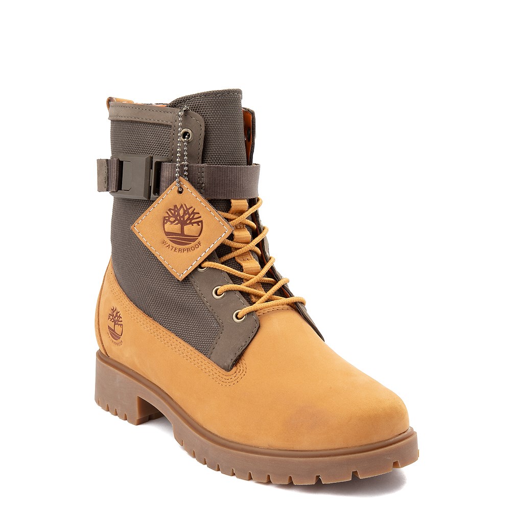 timberland boots with strap