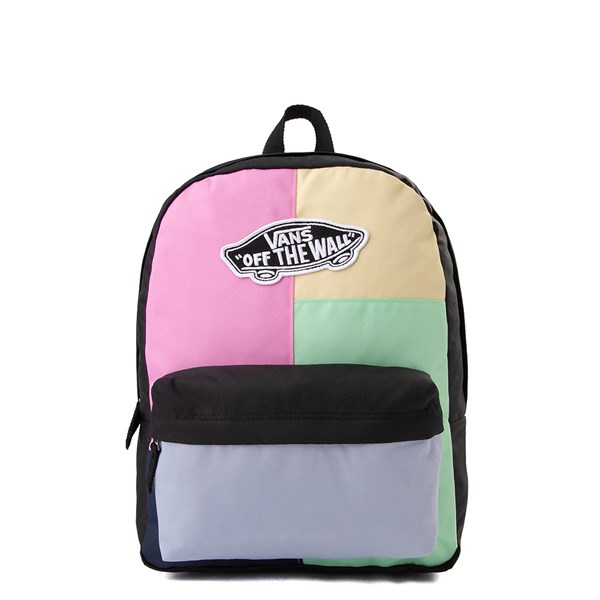 vans backpack with rainbow