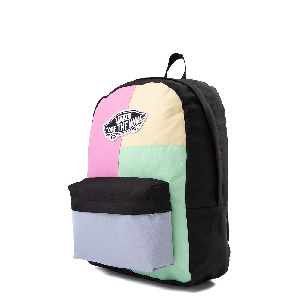 vans pastel pink backpack