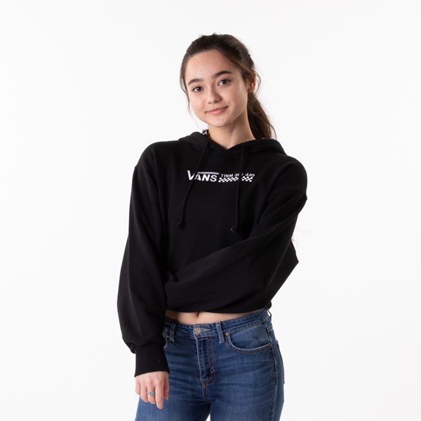 van cropped hoodie