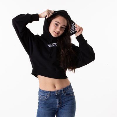 cropped vans hoodie