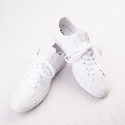 Alternate view of Converse Chuck Taylor All Star Lo Monochrome Sneaker - White