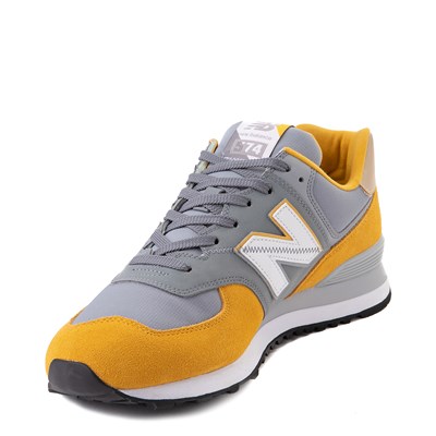 new balance 574 yellow mens