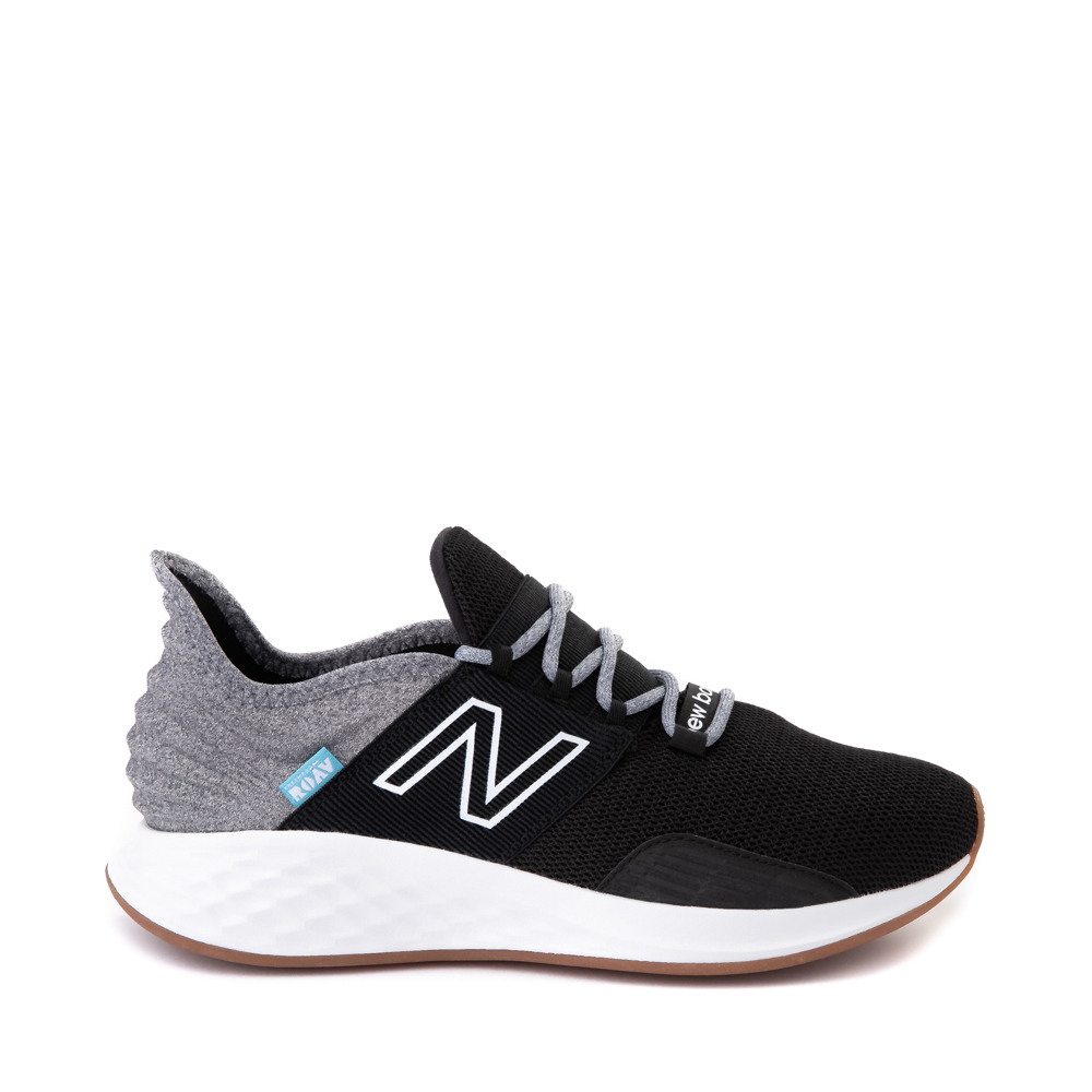 Womens New Balance Fresh Foam Roav Athletic Shoe - Black / Light Aluminum
