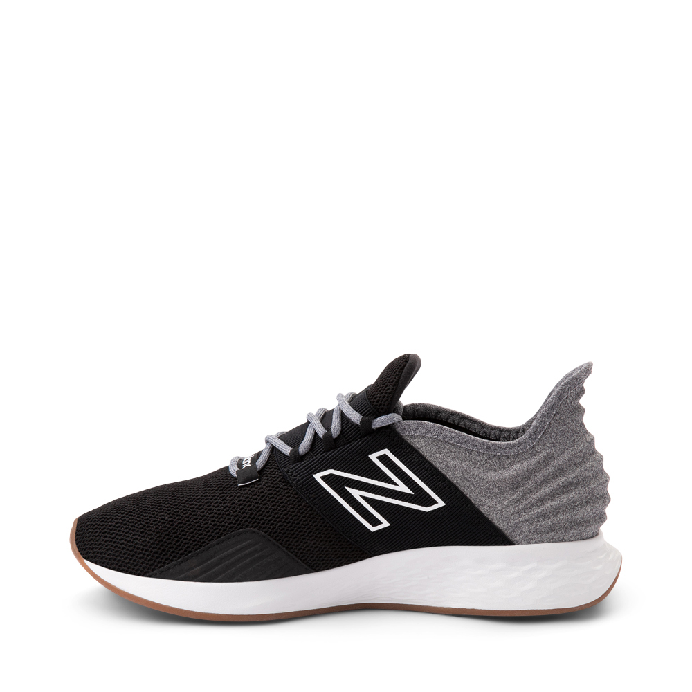 white and black new balance shoes