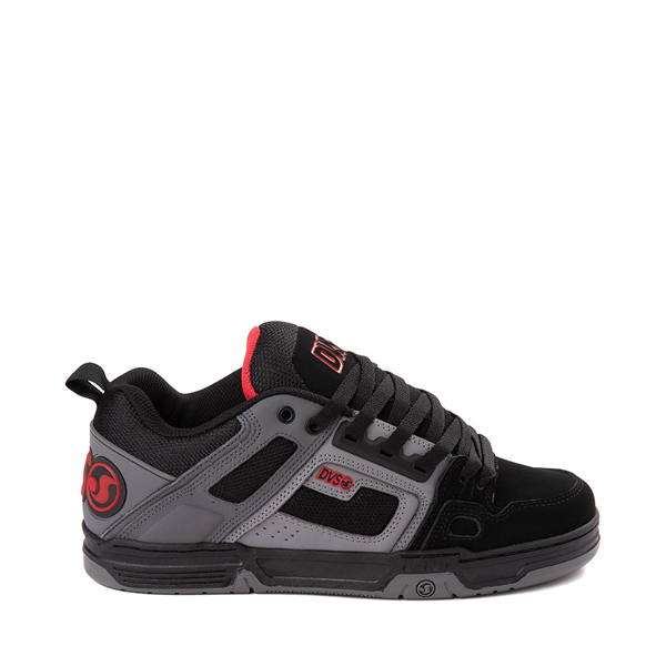 Mens DVS Comanche Skate Shoe - Black / Gray / Red