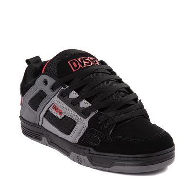Alternate view of Mens DVS Comanche Skate Shoe - Black / Gray / Red