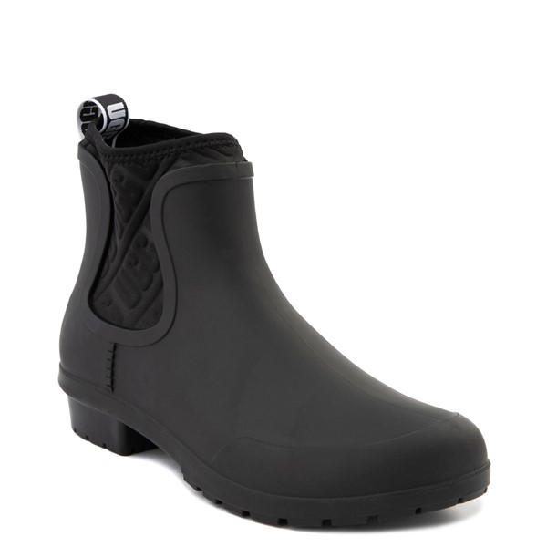 Womens UGG® Chevonne Chelsea Rain Boot - Black | Journeys