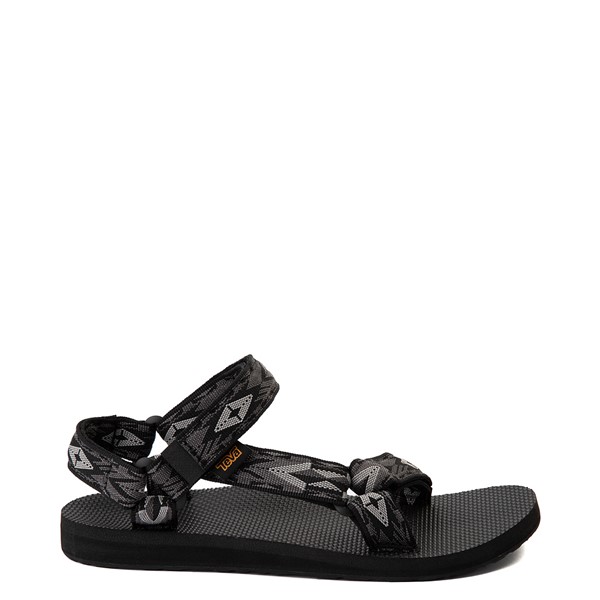 teva black original universal flat sandals