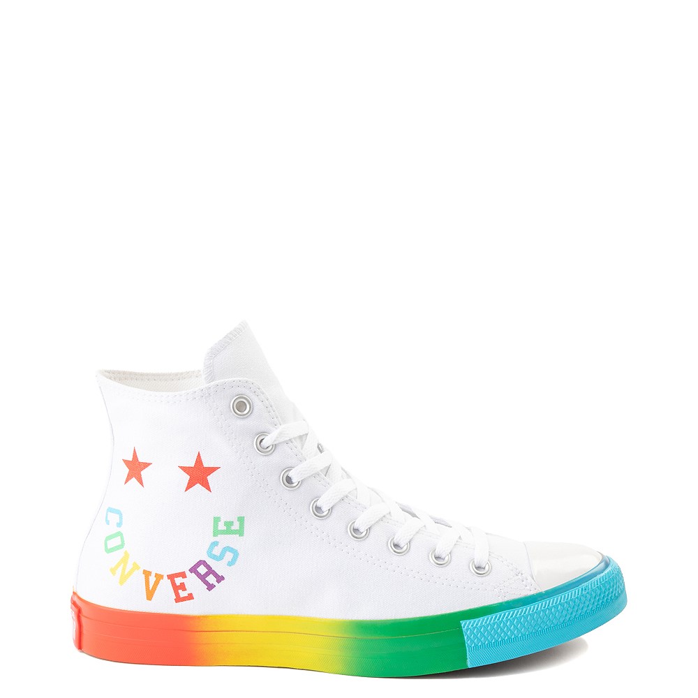 Star Hi Smiley Sneaker - White / Multi 