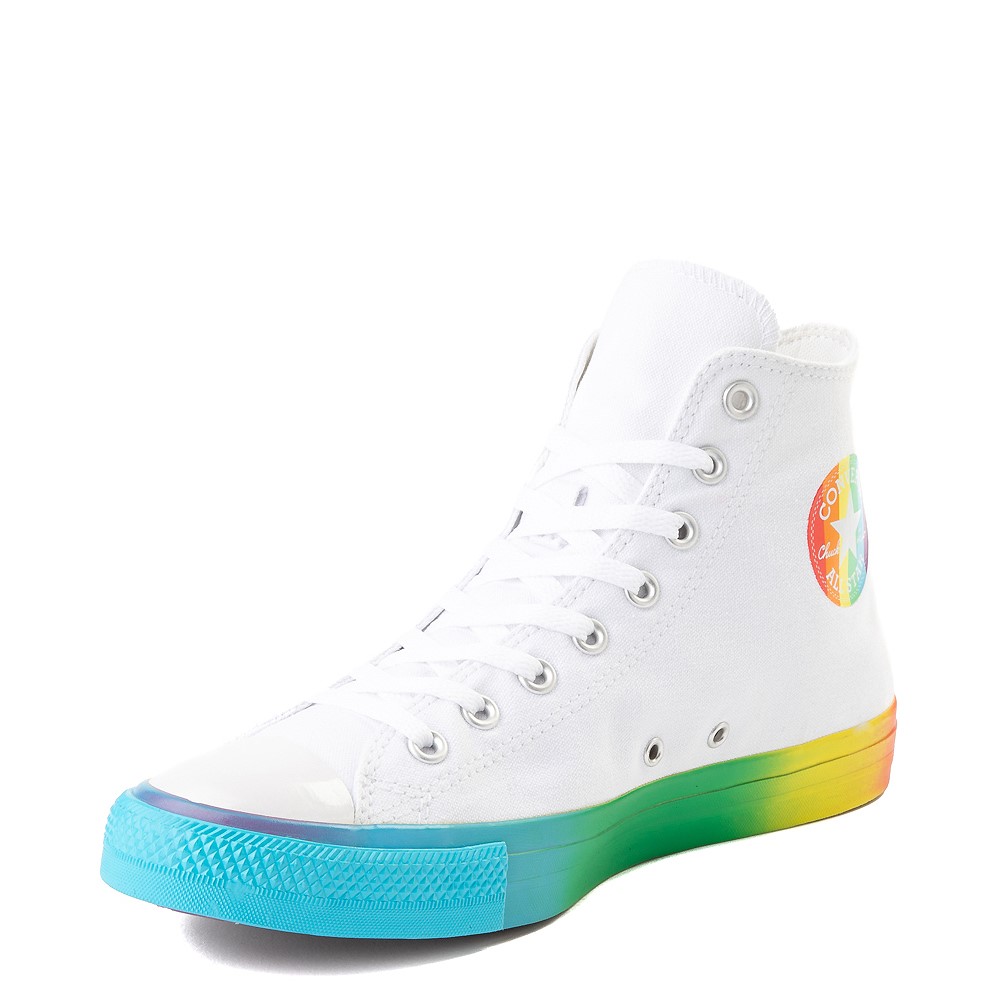 Converse Chuck Taylor All Star Hi Smiley Sneaker - White / Multi | Journeys