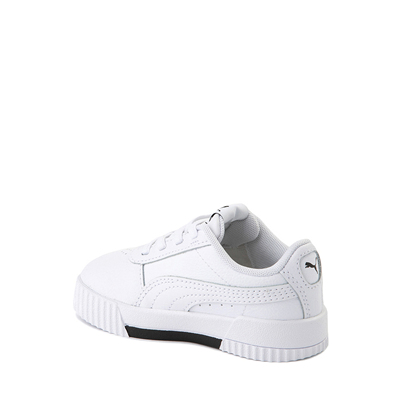Alternate view of PUMA Carina Athletic Shoe - Baby / Toddler - White
