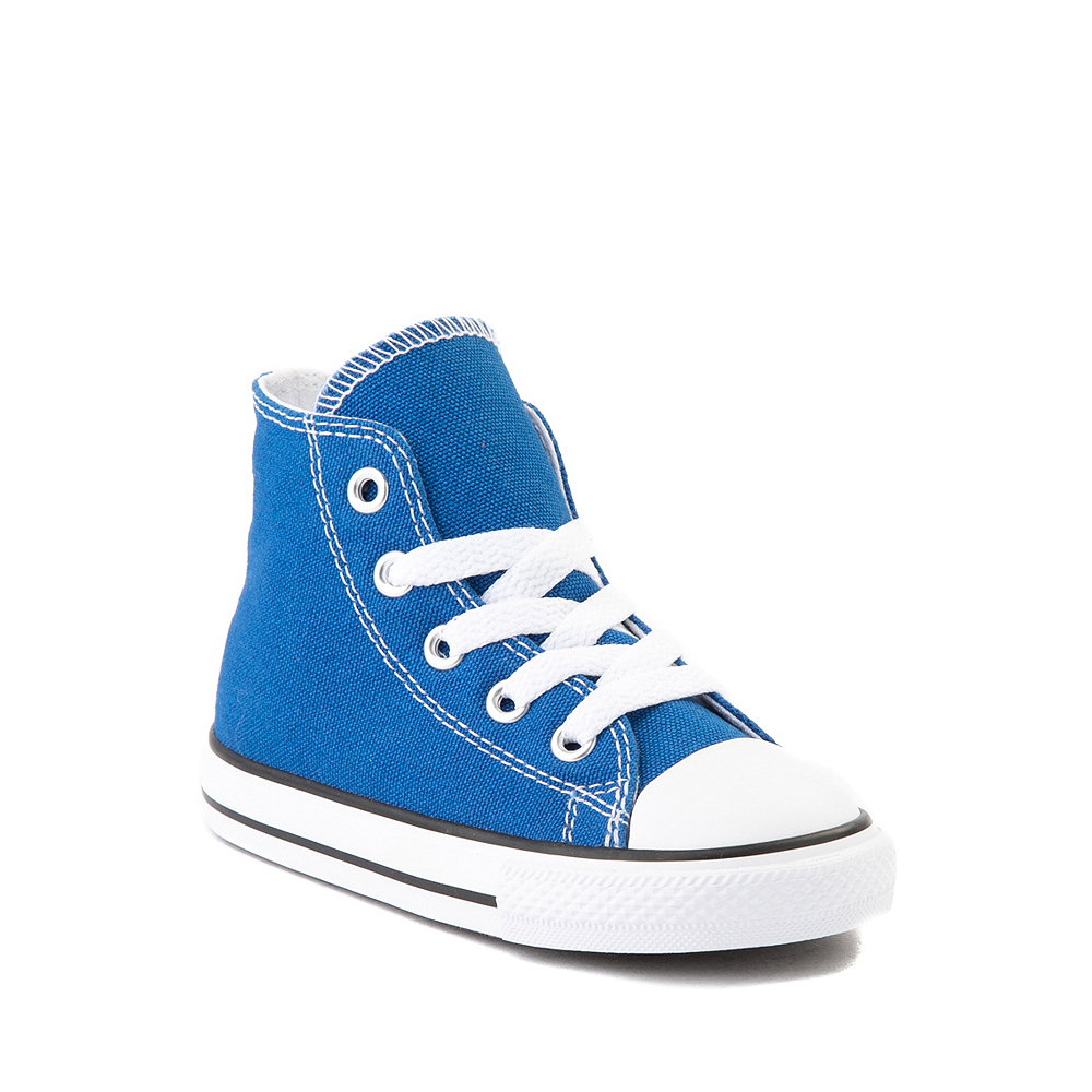 Higgins Store Arbejdsgiver Converse Chuck Taylor All Star Hi Sneaker - Baby / Toddler - Snorkel Blue |  Journeys