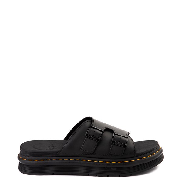 black dm sandals