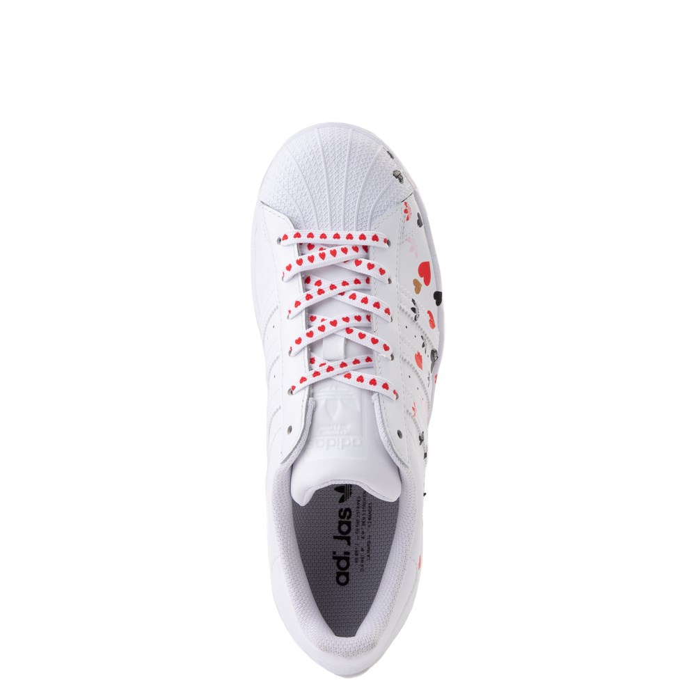 Womens adidas Superstar Athletic Shoe - White / Multi | Journeys