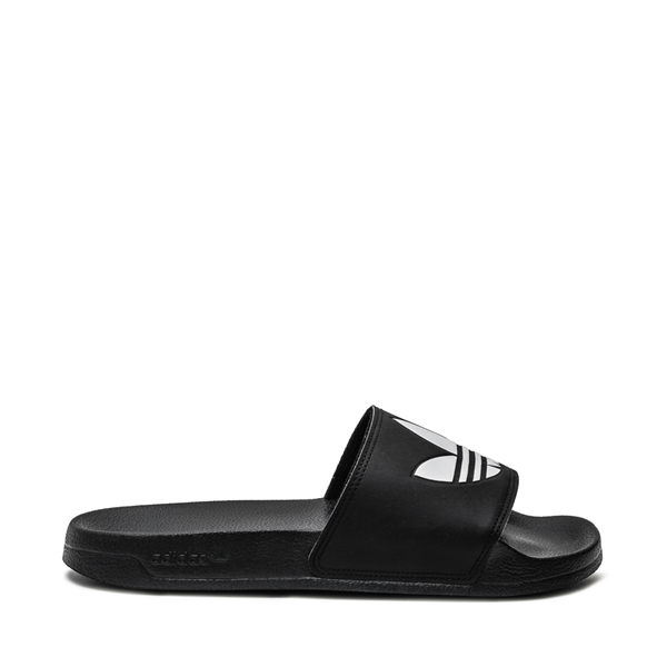 Main view of Mens adidas Adilette Lite Slide Sandal - Black