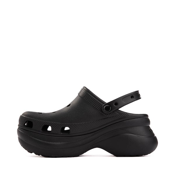 alternate view Womens Crocs Classic Bae Platform Clog - BlackALT1