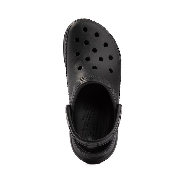 alternate view Womens Crocs Classic Bae Platform Clog - BlackALT2