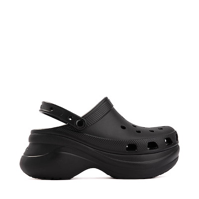Womens Crocs Classic Bae Platform Clog - Black