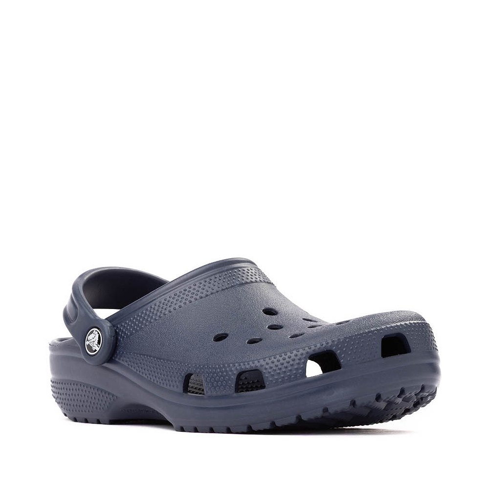 blue classic crocs