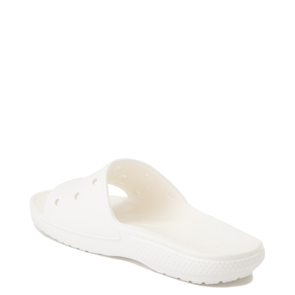 Crocs Classic Slide Sandal - White 