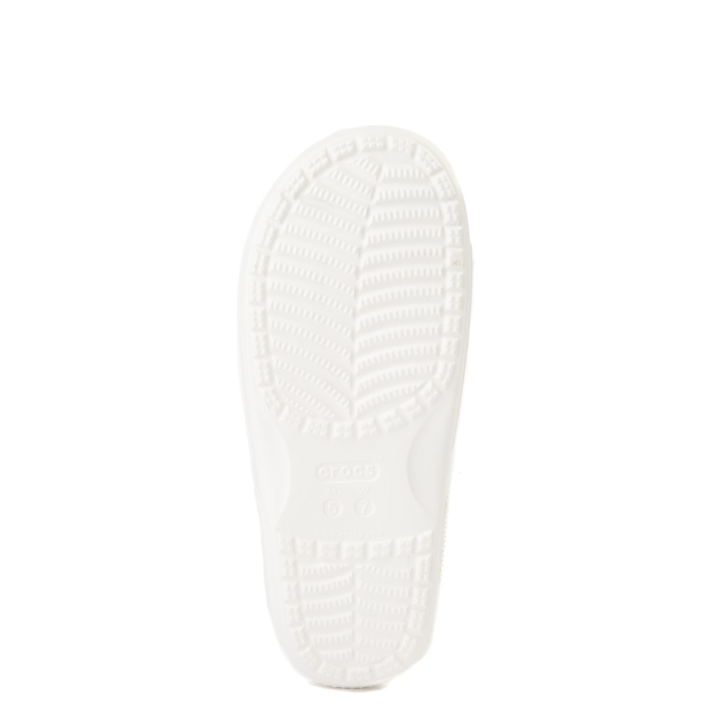 Crocs Classic Slide Sandal - White 