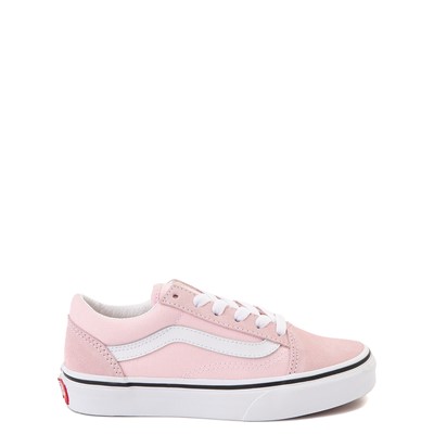 blush pink checkered vans