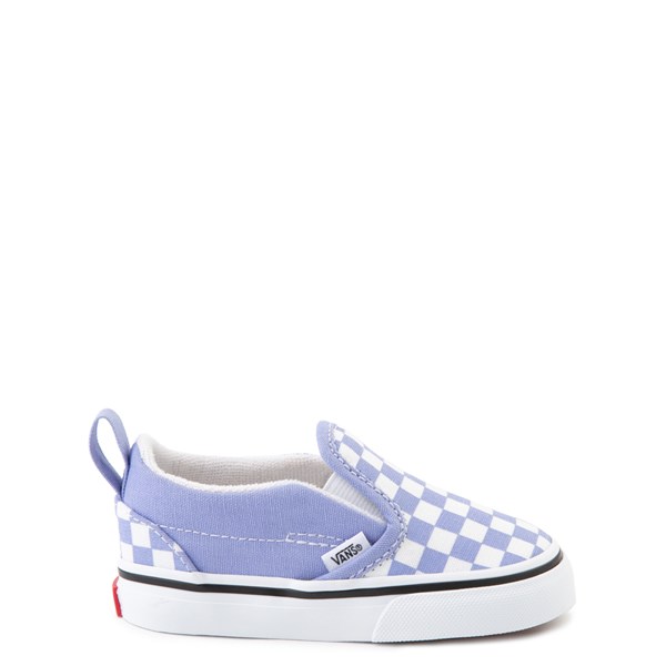 Vans Slip On V Checkerboard Skate Shoe Baby Toddler Pale