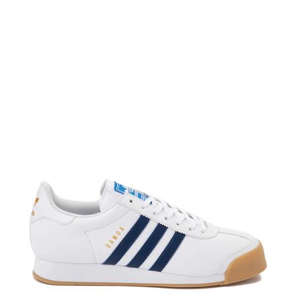adidas samoa navy blue and white