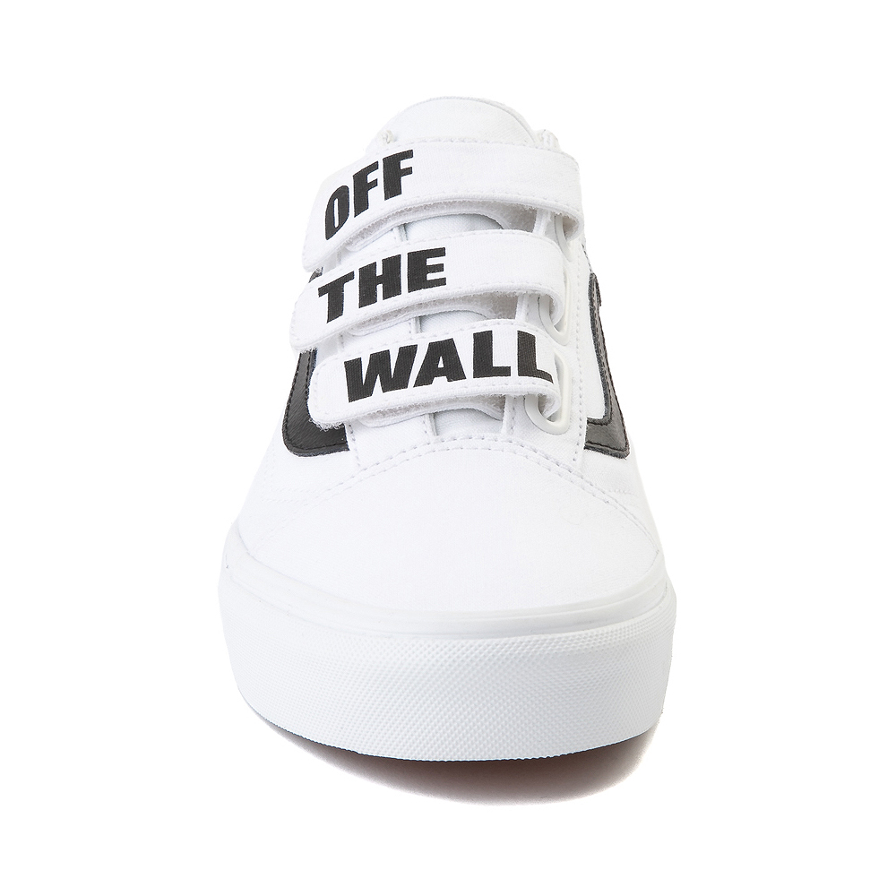 vans off the wall black and white shoes