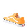 orange shoes vans