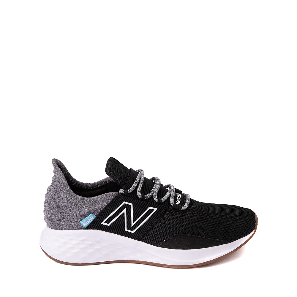 New Balance Fresh Foam Roav Athletic Shoe - Big Kid - Black / Light Gray