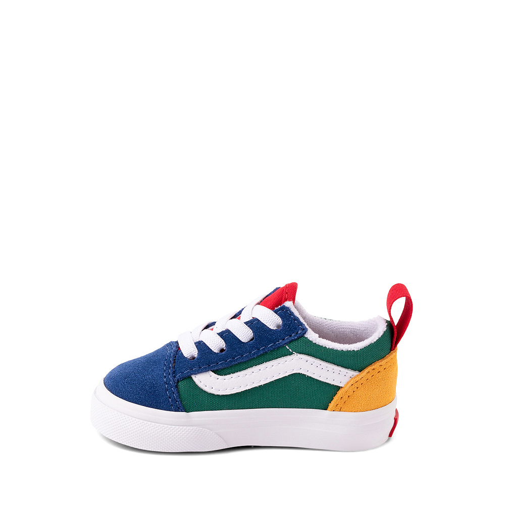 green yellow blue vans