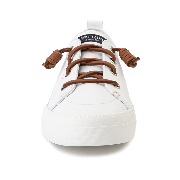 alternate view Womens Sperry Top-Sider Crest Vibe Leather Casual Shoe - WhiteALT4