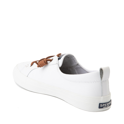 Alternate view of Womens Sperry Top-Sider Crest Vibe Leather Casual Shoe - White