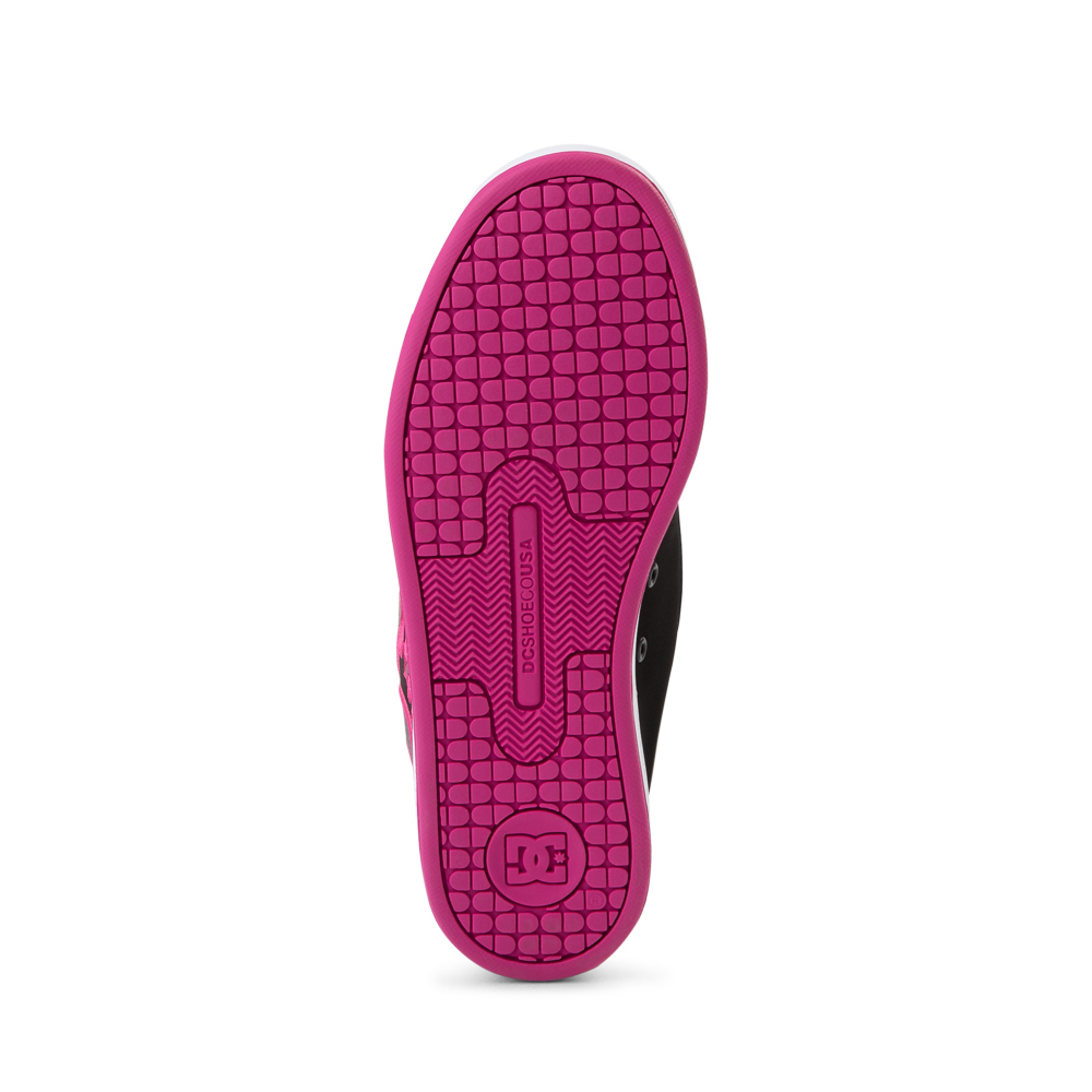 Womens DC Court Graffik Skate Shoe - Black / Pink | Journeys