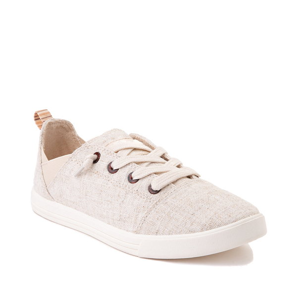 Womens Roxy Libbie Slip On Casual Shoe - Natural | Journeys