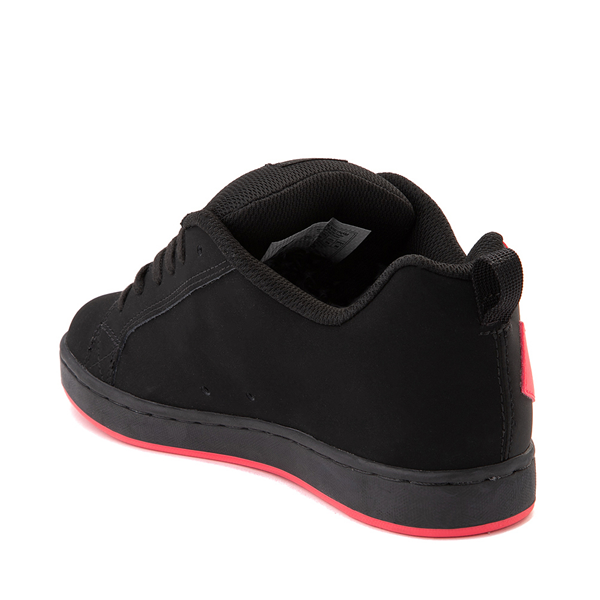 alternate view Womens DC Court Graffik Skate Shoe - Black / Hot PinkALT1