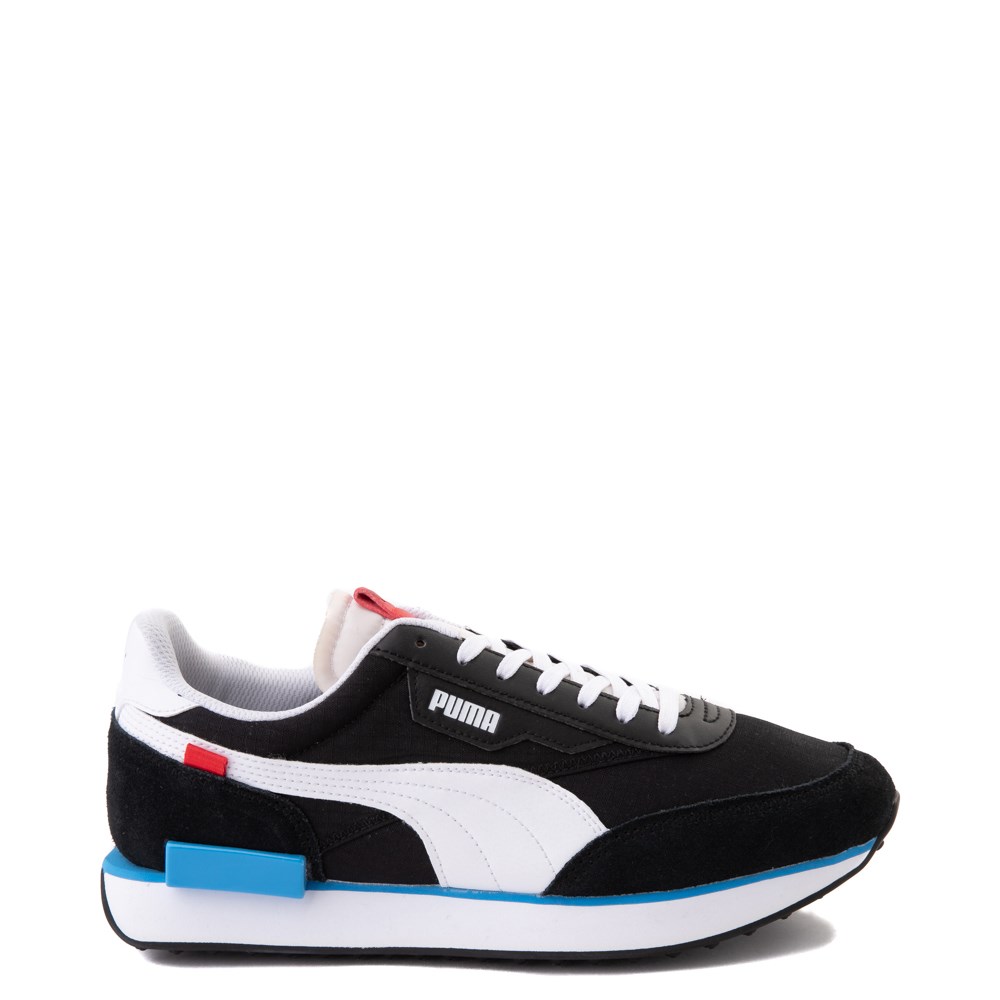 puma suede red and blue