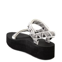 teva black flatform universal sandals