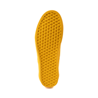 vans slip on chex skate shoe yellow