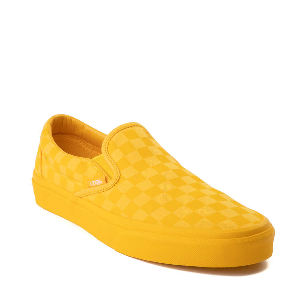 Vans Slip On Tonal Checkerboard Shoe Spectra Yellow | Journeys