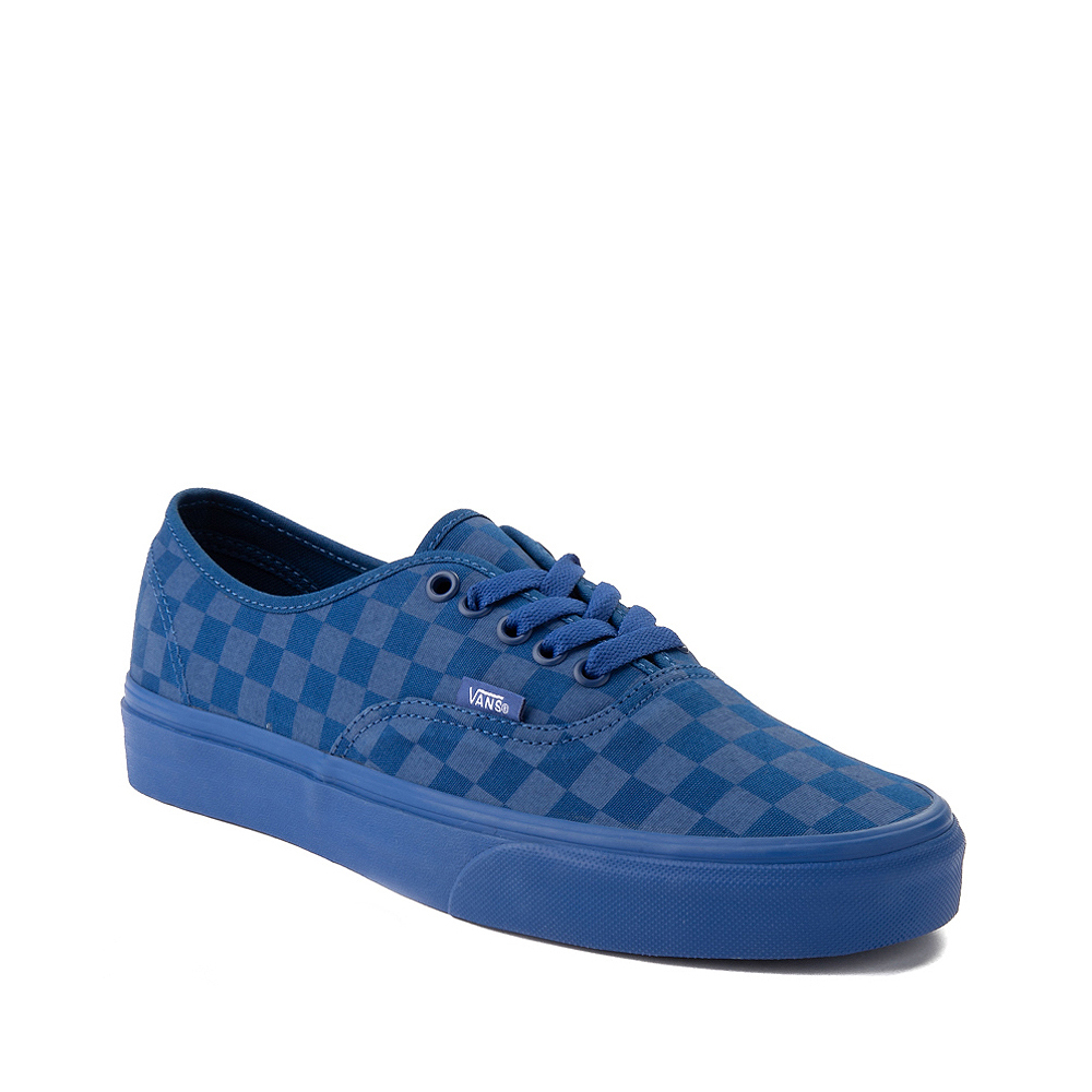 vans blue and white checkered