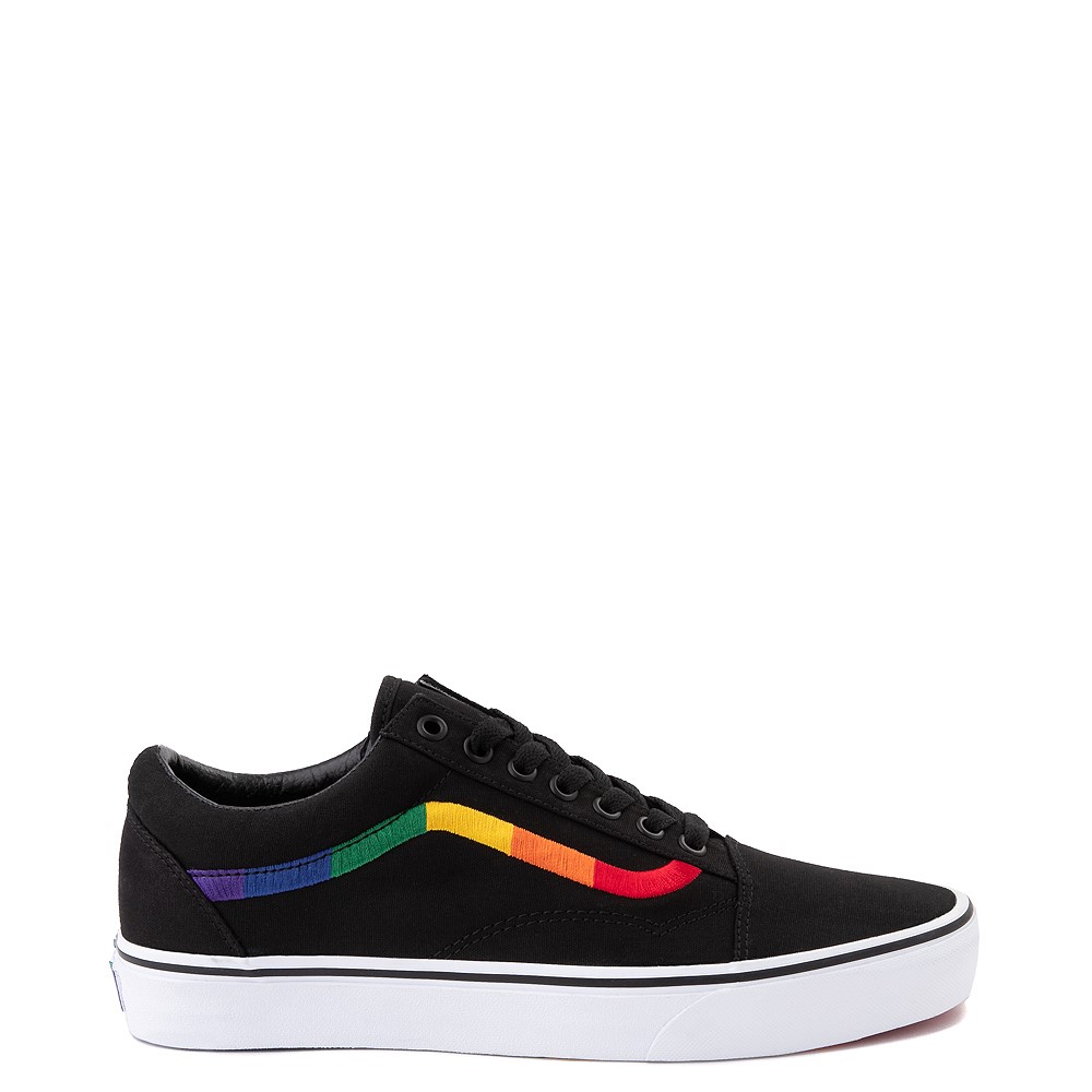 black skateboard shoes