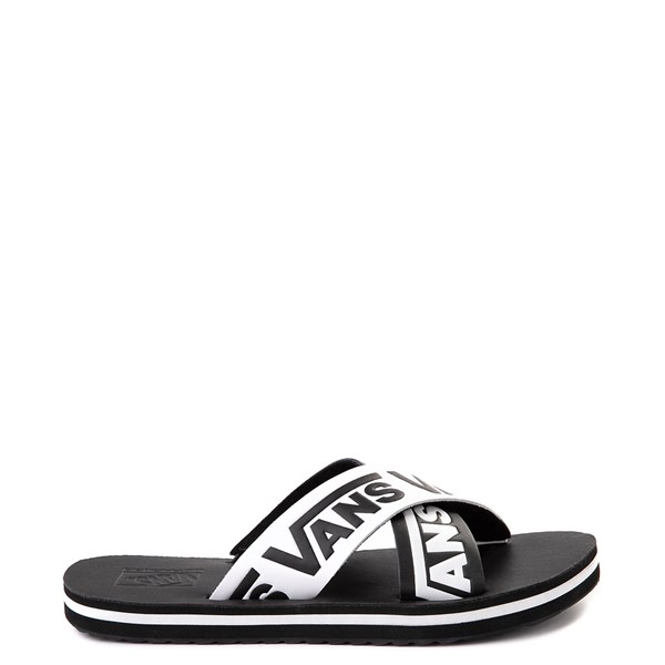 vans leather sandals