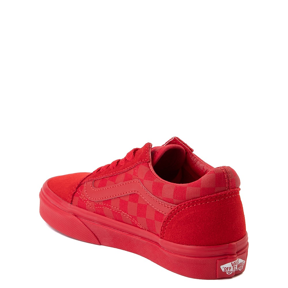 red vans running shoes