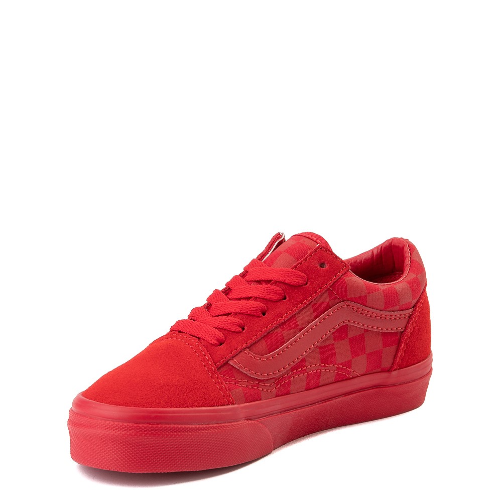 vans old skool skate shoe red