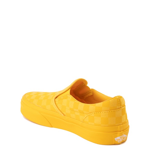 yellow slip on vans