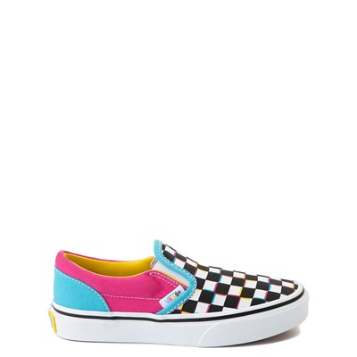 holographic checkered vans