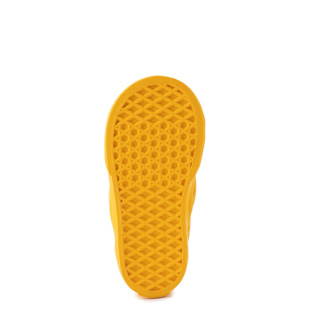 vans slip on skate shoe spectra yellow